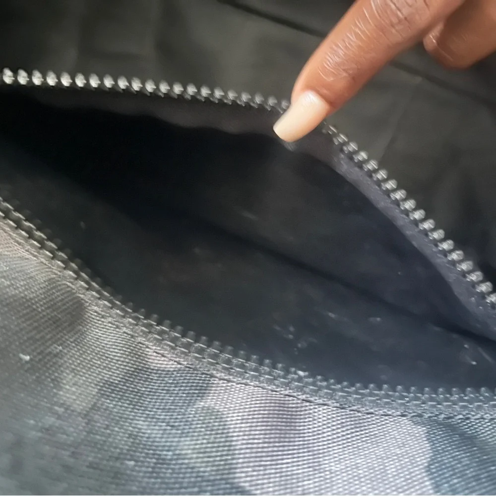 Banana Republic camouflage weekender bag